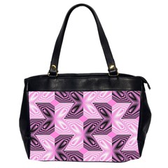 Abstract Oversize Office Handbag (2 Sides) by Sparkle