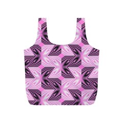 Abstract Full Print Recycle Bag (s) by Sparkle