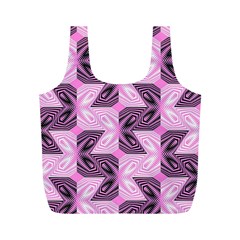 Abstract Full Print Recycle Bag (m) by Sparkle