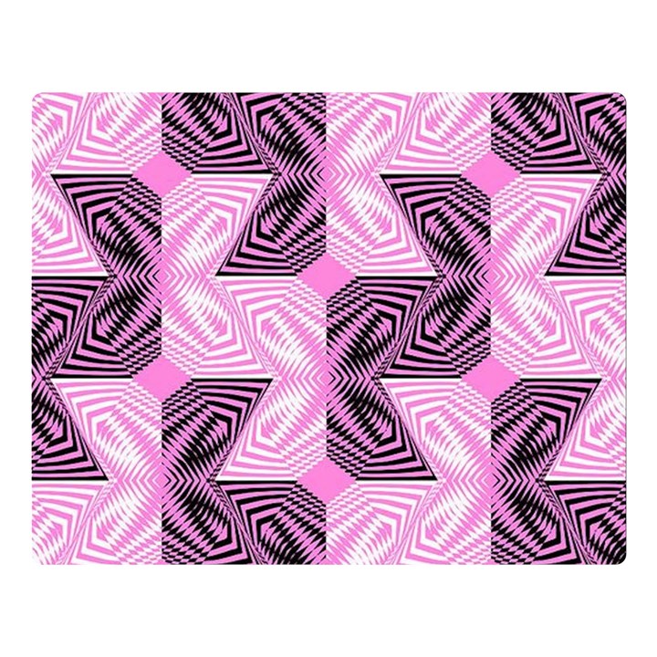 Abstract Double Sided Flano Blanket (Large) 