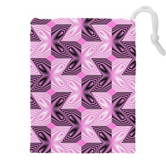 Abstract Drawstring Pouch (5xl) by Sparkle