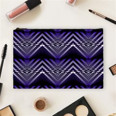 Digital Waves Cosmetic Bag (large)