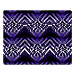 Digital Waves Double Sided Flano Blanket (large)  by Sparkle