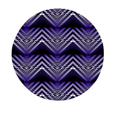 Digital Waves Mini Round Pill Box (pack Of 3) by Sparkle