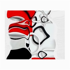 Modern Art Small Glasses Cloth by Sparkle