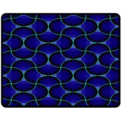 Abstract Geo Fleece Blanket (medium)  by Sparkle