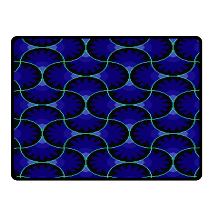 Abstract geo Fleece Blanket (Small)