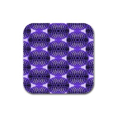 Modern Globes Rubber Square Coaster (4 Pack)  by Sparkle