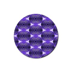 Modern Globes Rubber Round Coaster (4 Pack)  by Sparkle