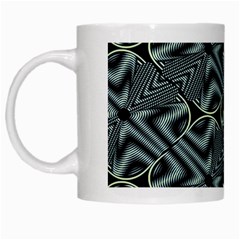 Modern Illusion White Mugs by Sparkle