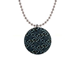 Modern Illusion 1  Button Necklace by Sparkle