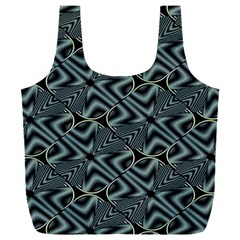 Modern Illusion Full Print Recycle Bag (xxl) by Sparkle