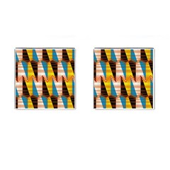 Digital Tringles Cufflinks (square) by Sparkle