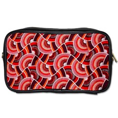 Digital Waves Toiletries Bag (one Side) by Sparkle