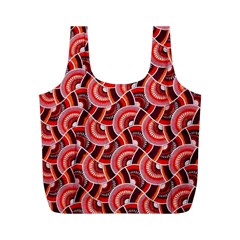 Digital Waves Full Print Recycle Bag (m) by Sparkle