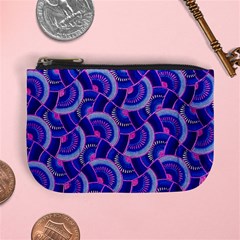 Digital Waves Mini Coin Purse by Sparkle