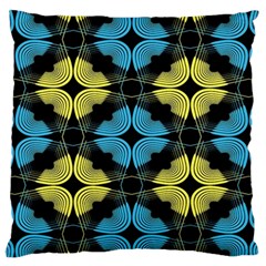 Digital Floral Large Flano Cushion Case (two Sides) by Sparkle