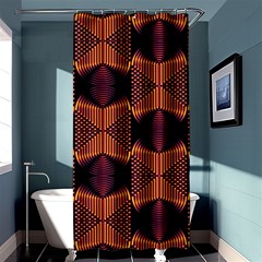 Digital Diamonds Shower Curtain 36  X 72  (stall)  by Sparkle