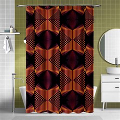 Digital Diamonds Shower Curtain 48  X 72  (small)  by Sparkle