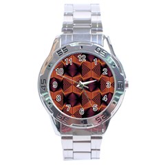 Digital diamonds Stainless Steel Analogue Watch