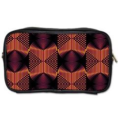 Digital Diamonds Toiletries Bag (two Sides) by Sparkle