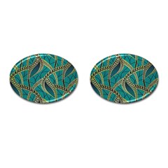 Digital Springs Cufflinks (oval) by Sparkle