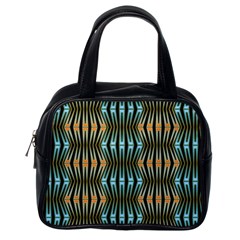 Digital Springs Classic Handbag (one Side) by Sparkle