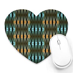 Digital Springs Heart Mousepads by Sparkle