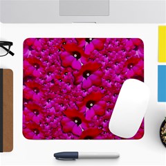 Flowers Grow And Peace Also For Humankind Large Mousepads by pepitasart