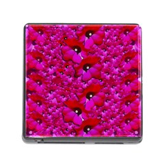 Flowers Grow And Peace Also For Humankind Memory Card Reader (square 5 Slot) by pepitasart