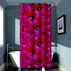 Flowers Grow And Peace Also For Humankind Shower Curtain 36  X 72  (stall)  by pepitasart