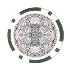 Mono Repeats Poker Chip Card Guard (10 Pack) by kaleidomarblingart