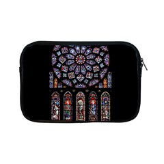 Chartres-cathedral-notre-dame-de-paris-amiens-cath-stained-glass Apple Ipad Mini Zipper Cases by Sudhe