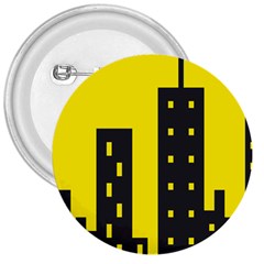 Skyline-city-building-sunset 3  Buttons by Sudhe