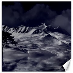 Mountain-snow-night-cold-winter Canvas 20  X 20  by Sudhe