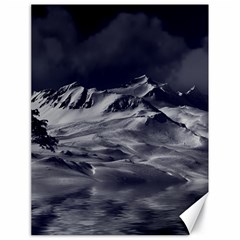 Mountain-snow-night-cold-winter Canvas 18  X 24  by Sudhe