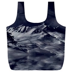 Mountain-snow-night-cold-winter Full Print Recycle Bag (xxxl) by Sudhe