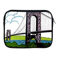 Bridge-vintage-clip-art-color Apple Ipad 2/3/4 Zipper Cases by Sudhe