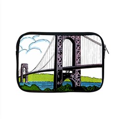 Bridge-vintage-clip-art-color Apple Macbook Pro 15  Zipper Case by Sudhe