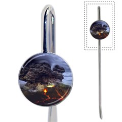 Landscape-volcano-eruption-lava Book Mark by Sudhe