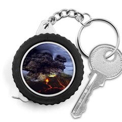 Landscape-volcano-eruption-lava Measuring Tape by Sudhe