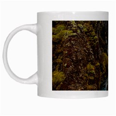 Landscape-cannon-river-mountain White Mugs