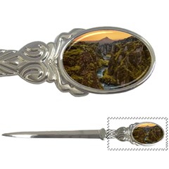 Landscape-cannon-river-mountain Letter Opener