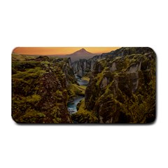 Landscape-cannon-river-mountain Medium Bar Mats