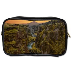 Landscape-cannon-river-mountain Toiletries Bag (One Side)