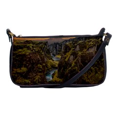 Landscape-cannon-river-mountain Shoulder Clutch Bag