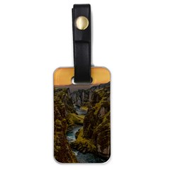 Landscape-cannon-river-mountain Luggage Tag (one side)