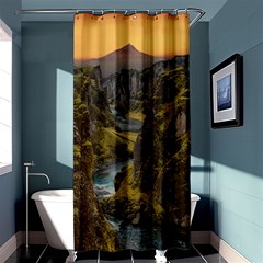 Landscape-cannon-river-mountain Shower Curtain 36  x 72  (Stall) 