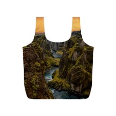 Landscape-cannon-river-mountain Full Print Recycle Bag (S)