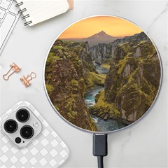 Landscape-cannon-river-mountain Wireless Charger